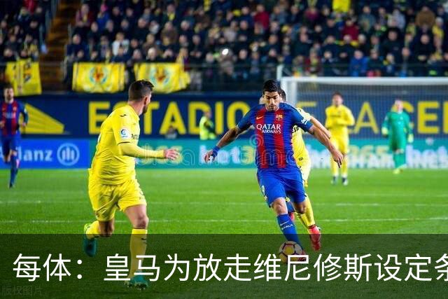 每体：皇马为放走维尼修斯设定条件 报价不得低于1.6亿欧